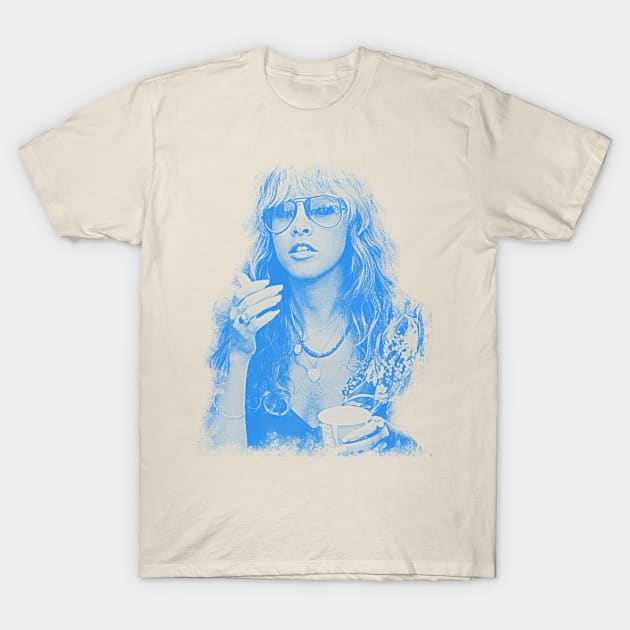 Stevie Nicks Retro - Young Mystic FanArt T-Shirt by darklordpug